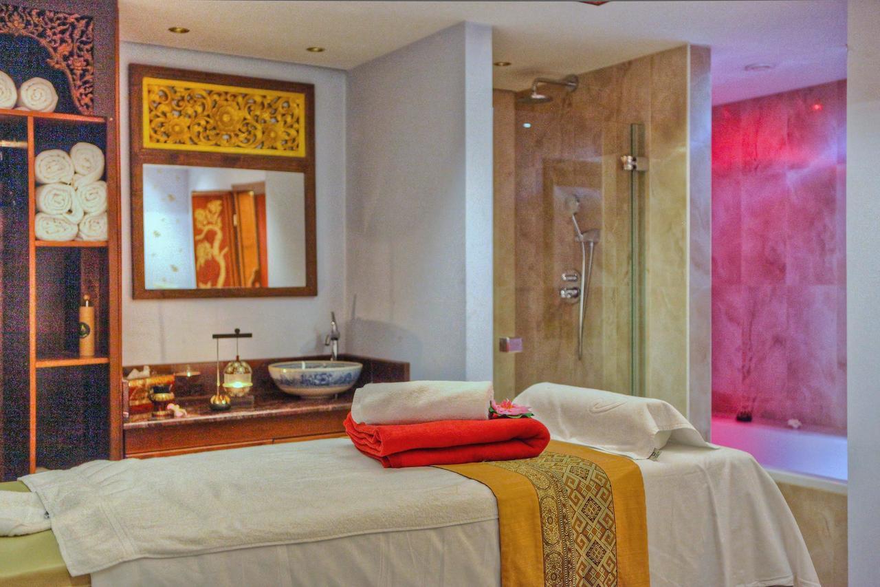 Seetelhotel Ahlbecker Hof ゼーバート・ヘリングスドルフ エクステリア 写真 A spa treatment room