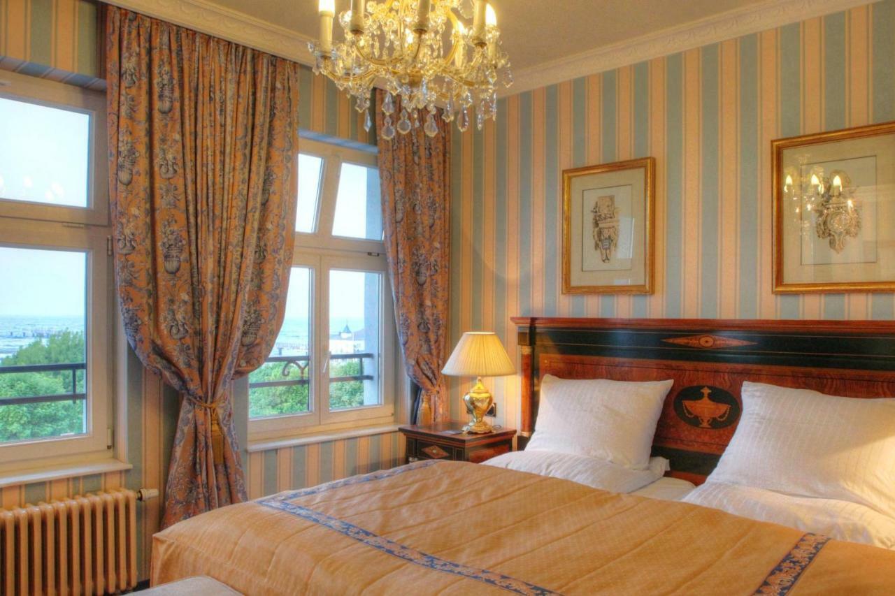 Seetelhotel Ahlbecker Hof ゼーバート・ヘリングスドルフ エクステリア 写真 A bedroom at the hotel